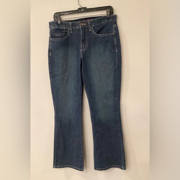 Women’s 10 Petite Dark Wash Lee Jeans in Excellent Preloved Condition! - Picture 1 of 3